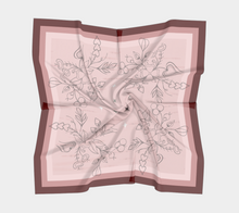 Load image into Gallery viewer, Pink Niibin Silk Scarf - Pre-Order