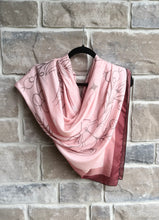 Load image into Gallery viewer, Pink Niibin Silk Scarf - Pre-Order
